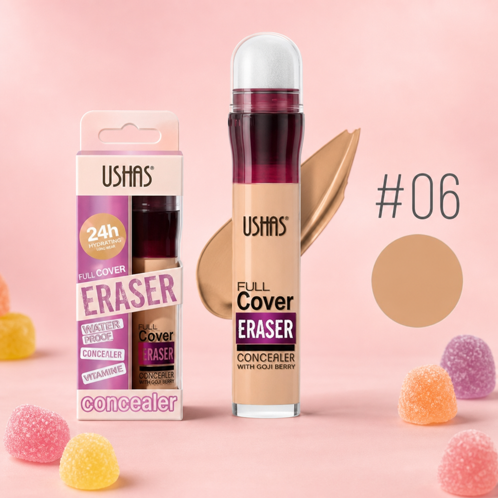 Corrector con Esponja Efecto Piel tono 06