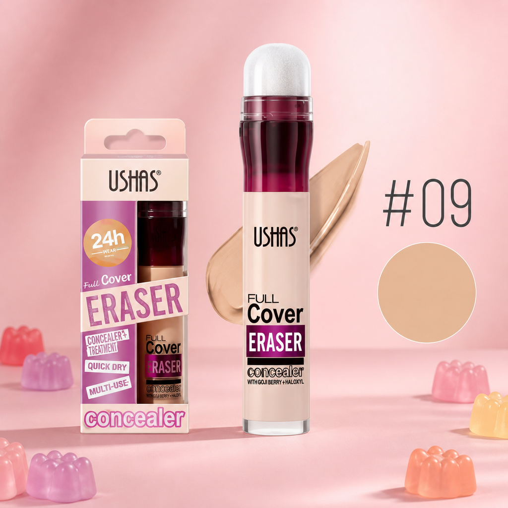 Corrector con Esponja Efecto Piel tono 09