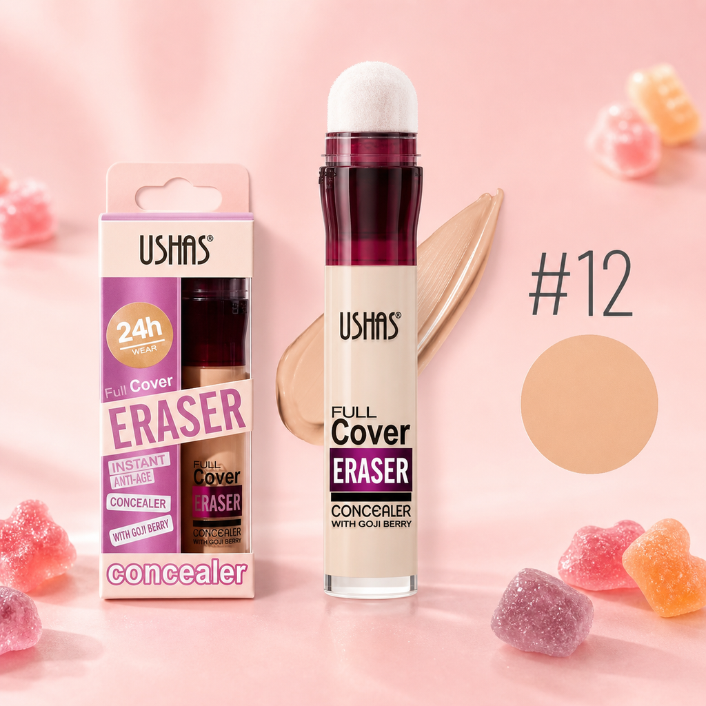Corrector con Esponja Efecto Piel tono 12