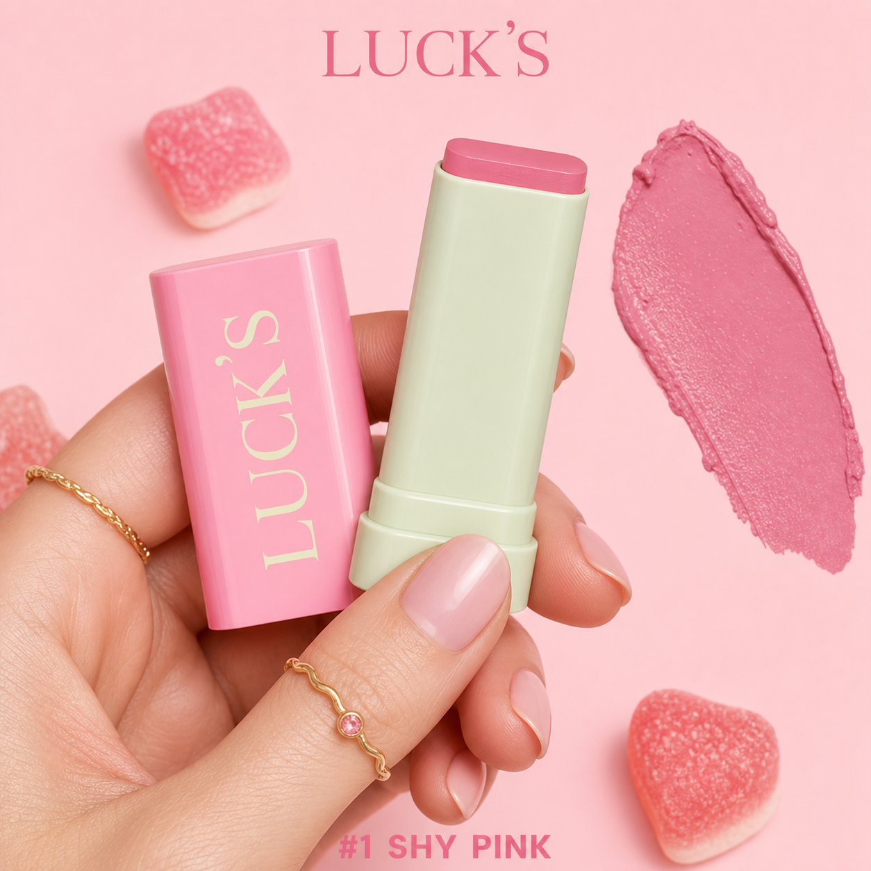 Rubor Cremoso Efecto Coral tono 1 Shy Pink