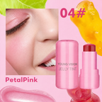 Rubor Jelly Tint tono 04 Petal Pink con muestra de textura